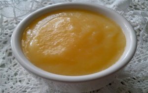 Crema De Limón Y Manzana Sin Azúcar
