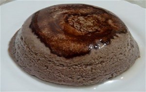 Flan De Cacao Sin Azúcar En El Microondas
