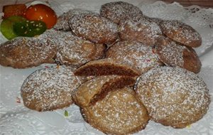 Galletas Merengadas De Café Capuchino Y Avellanas
