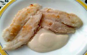 Pescado A La Plancha Con Crema De Jengibre
