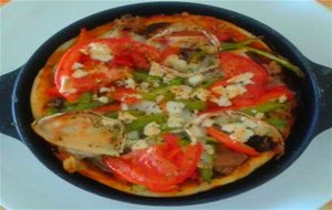 Pizza Con Cebolla Caramelizada Y Mas
