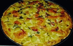 Pizza-quiche De Patata
