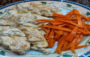 Pechuga De Pollo Al Curry
