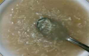 Sopa De Arroz Con Cebolla
