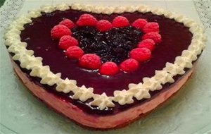 Tarta Corazón De Arándanos
