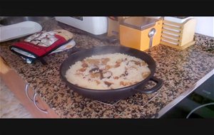 Arroz Con Setas Y Alcachofas Al Horno
