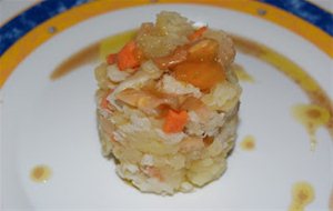 Ensalada De Bacalao Con Vinagreta Templada
