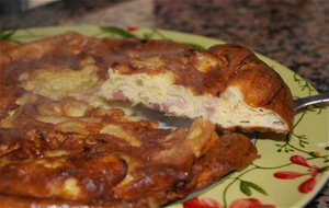 Frittata De Bacon Y Cebolla
