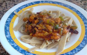 Tagliatelle Con Boloñesa Vegetal
