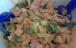 Ensalada De Pollo Con Manzana
