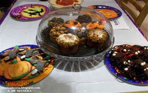 Muffins De Zanahorias Vestidos De Hallowen
