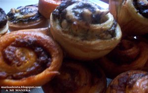 Brioches De Sobrasada Y Morcilla
