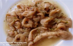Calamares Al Vino
