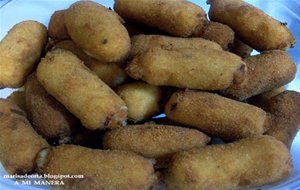 Croquetas De Jamón Serrano Y Pollo Asado
