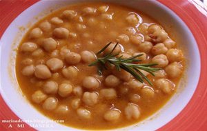 Garbanzos Con Sabor Asturiano
