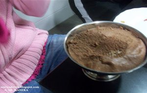 Mousse De Chocolate Con Nubes
