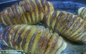 Patatas Hasselback O Hasselbackpotatis
