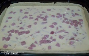 Quiché De Bacon Y Jamón York
