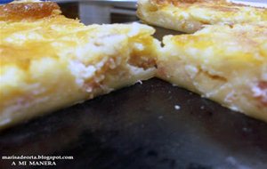 Quiché Hojaldrada De Jamón Y Queso
