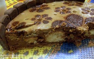 Tarta De Capuchino Y Chocolate Con Profiteroles
