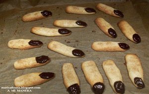 Galletas De Mantequilla Y Almendra
