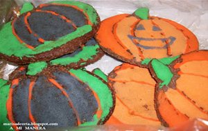 Galletas De Chocolate Y Esencia De Naranja
