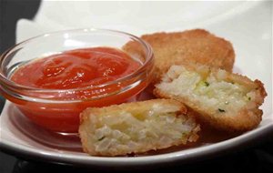 Croquetas De Arroz Y Parmesano