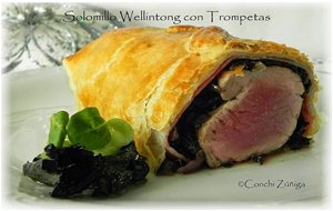 Solomillo Wellington Con Trompetas De La Muerte
