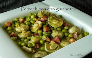 Perrechicos Con Guisantes
