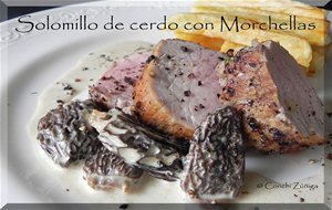 Solomillo De Cerdo Con Morchellas
