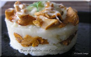 Puré De Patatas Con C. Cibarius
