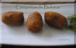Croquetas De Boletus
