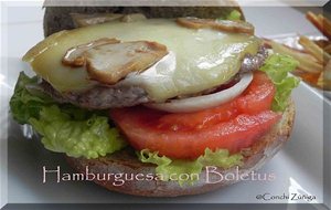 Hamburguesas Con Boletus
