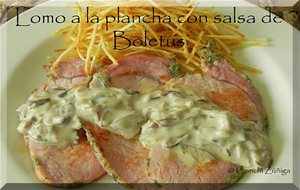 Lomo A La Plancha Con Salsa De Boletus
