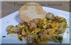 Perretxicos Con Huevos
