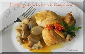 Pollo Con Champiñones
