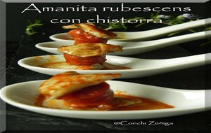Pincho De Amanita Rubescens Y Chistorra
