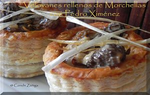 Volovanes Relleno De Morchellas Con Pedro Ximénez
