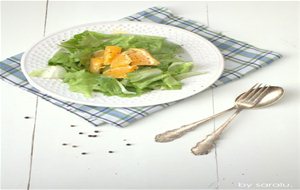 Ensalada De Escarola Con Naranja
