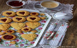 Galletas Noruegas Con Mermelada 
