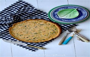 Quiche De Puerro, Calabacín Y Gambas (sin Nata) Y Primer Concierto De Musika Parkean
