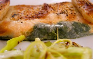 Paquetes De Salmon Y Espinacas
