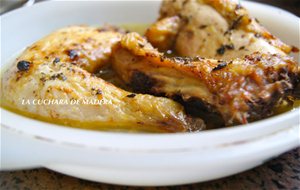 Pollo De Corral Al Horno
