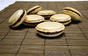 Macarons Con Ganache De Chocolate Y Naranja
