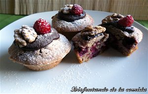 Muffins De Frambuesas
