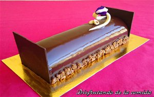 Tarta De Chocolate, Avellanas, Café, Frangelico Y Speculoos

