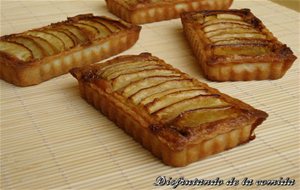 Tartaletas De  Manzana Con Frangipane Y Toffee De Canela
