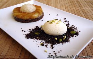 Tatin De Peras Y Helado De Yogur Y Cardamomo
