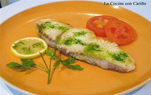 Filete De Marrajo A La Plancha Con Aceite De Perejil

