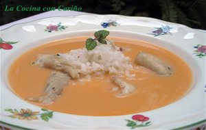 Sopa De Raya Con Pimentón
